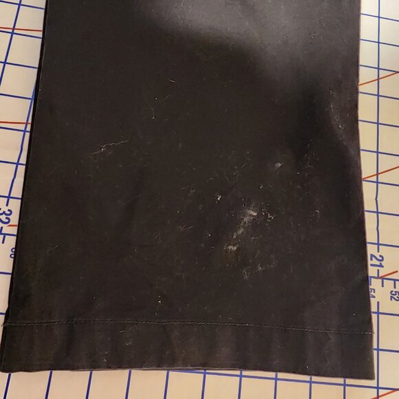 All Saints Women’s Chino style Trousers Dirty on back of leg Black Size 32 - Picture 14 of 15